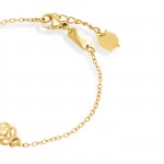 Rose Trio Gold Bracelet