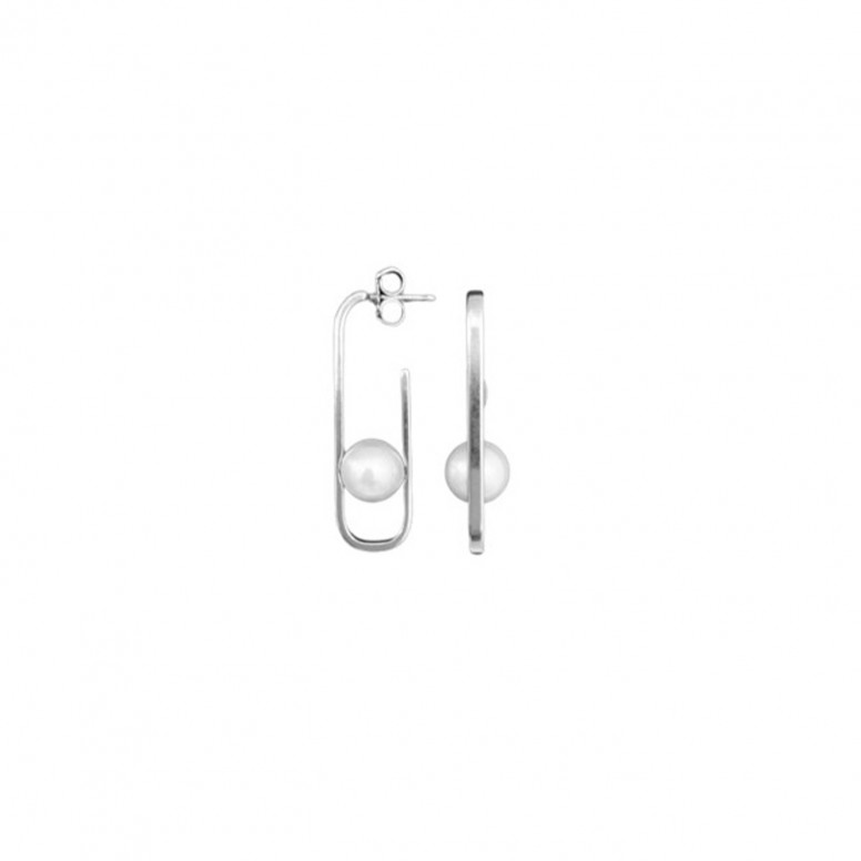 Pendientes Atenea Plateados