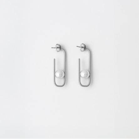 Pendientes Atenea Plateados