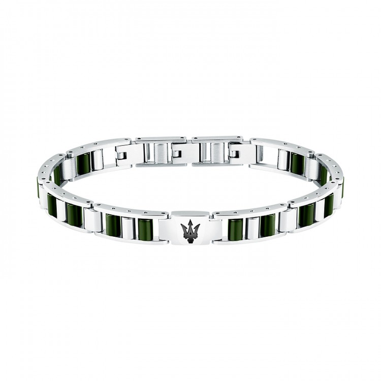 MASERATI Green Black Ceramic Bracelet - JM225ATZ56 - BlueBird