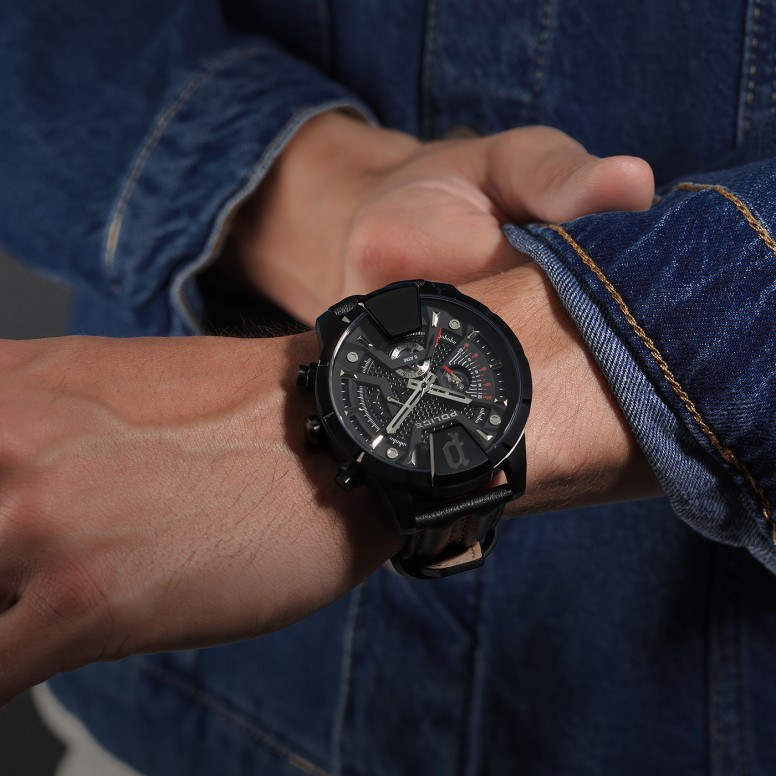 Ivora Huntley POLICE Huntley Watch Black - PEWJF2203710 - BlueBird
