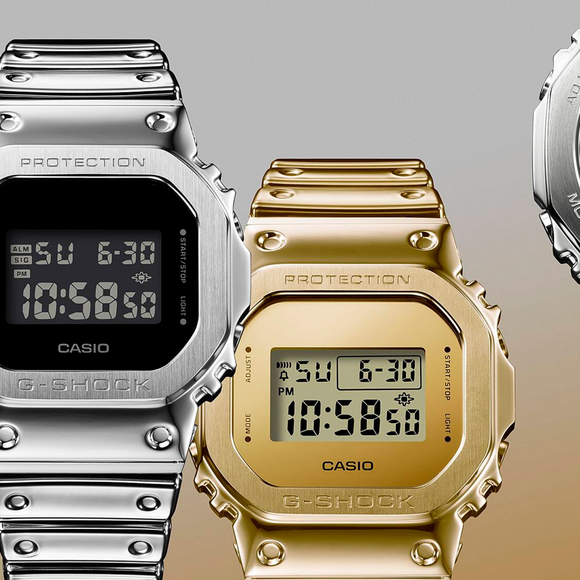Gold Fine Metallic Series Watch