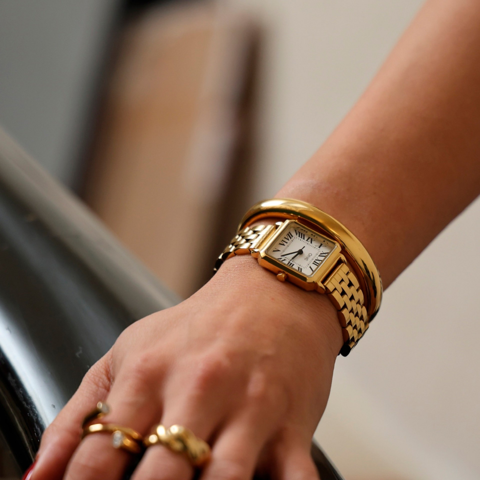 Escrava Infinity Glossy Golden S