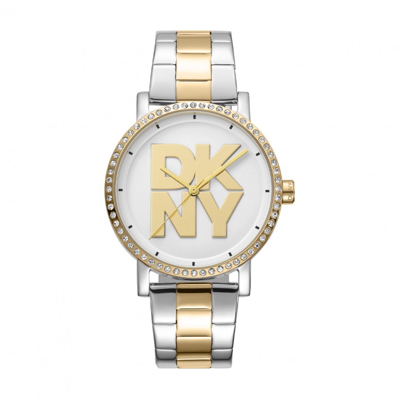 Soho Logo Bicolor Watch