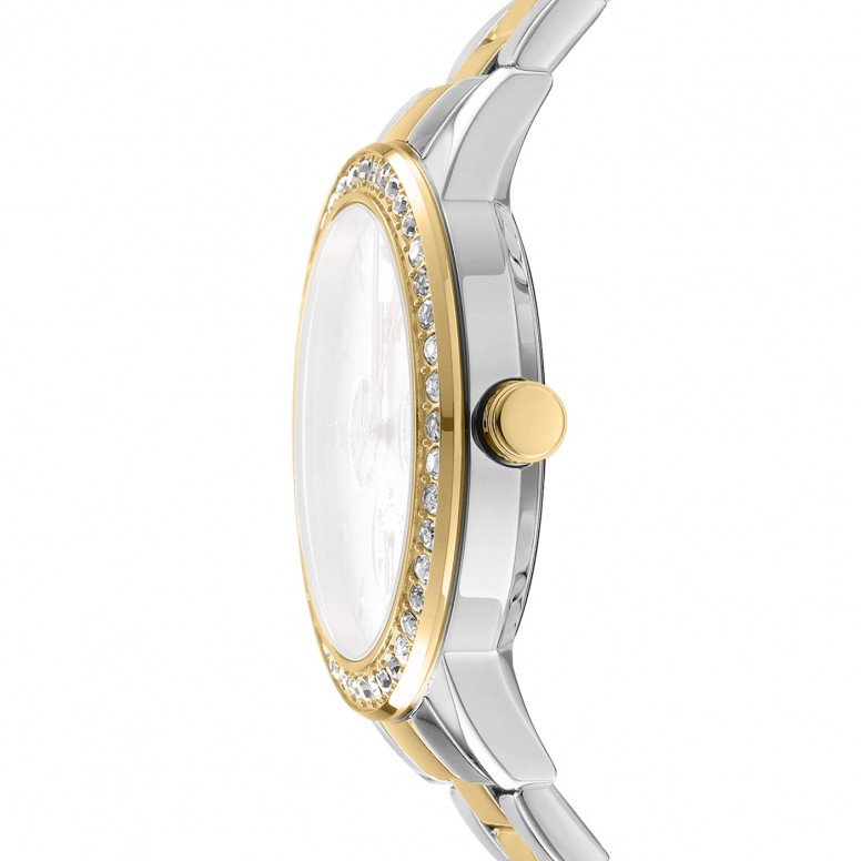 Rel�gio Parsons Multi Glitz Bicolor Verde