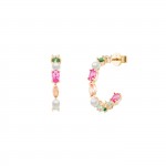 Aros Fun Multicolor Stones Golden