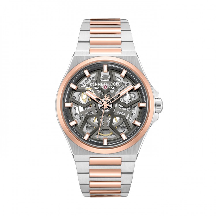 KENNETH COLE Rose Gold Verrazzano Watch - KCWGY0065302 - BlueBird