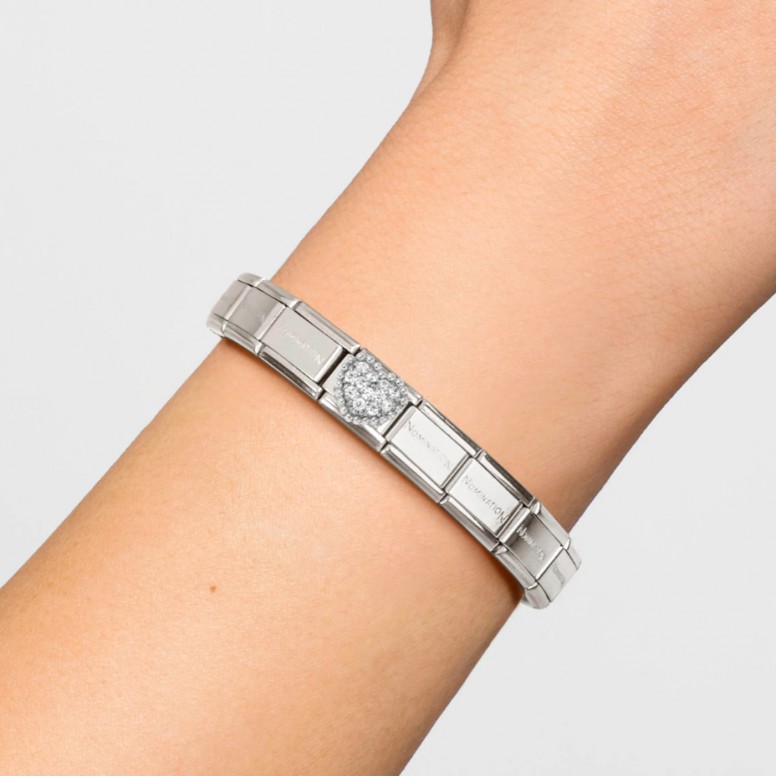 Heart Charm Link