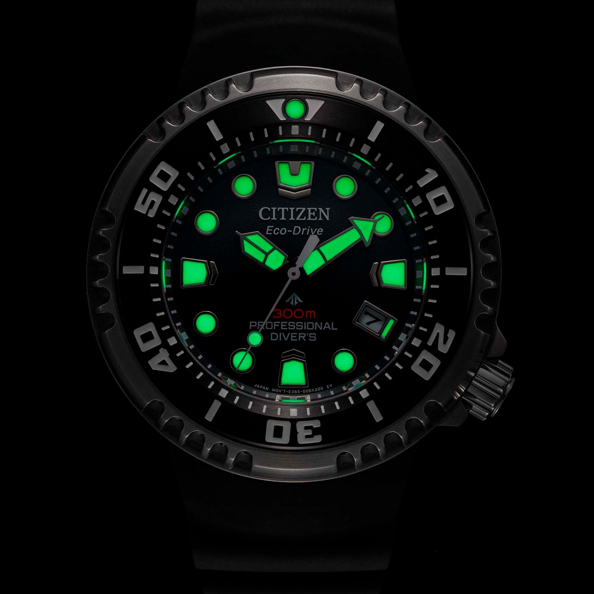 Black Promaster Diver Watch