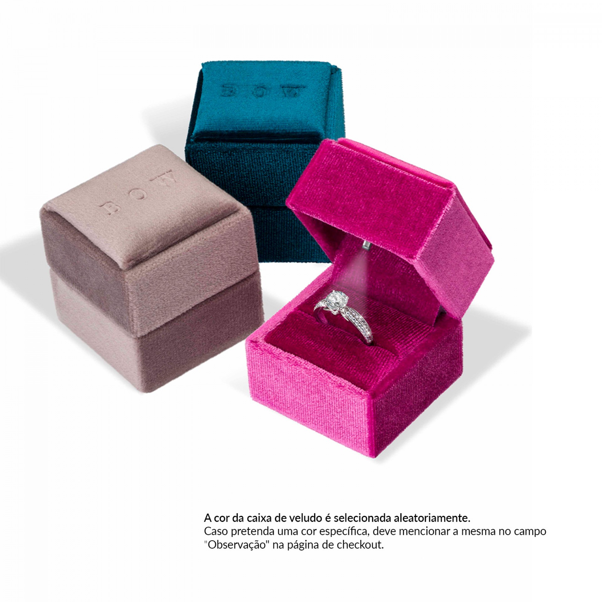 Anel Julia Ouro 18K Diamantes
