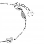 Crazy Heart Embrace Bicolor Bracelet