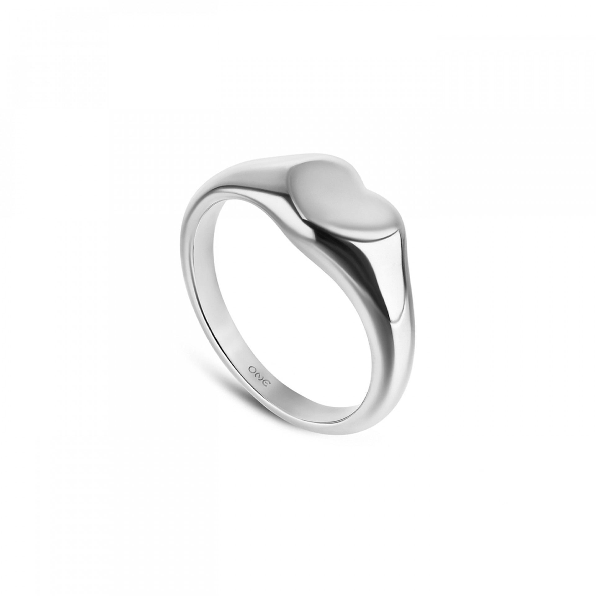 Anel Crazy Heart Silver