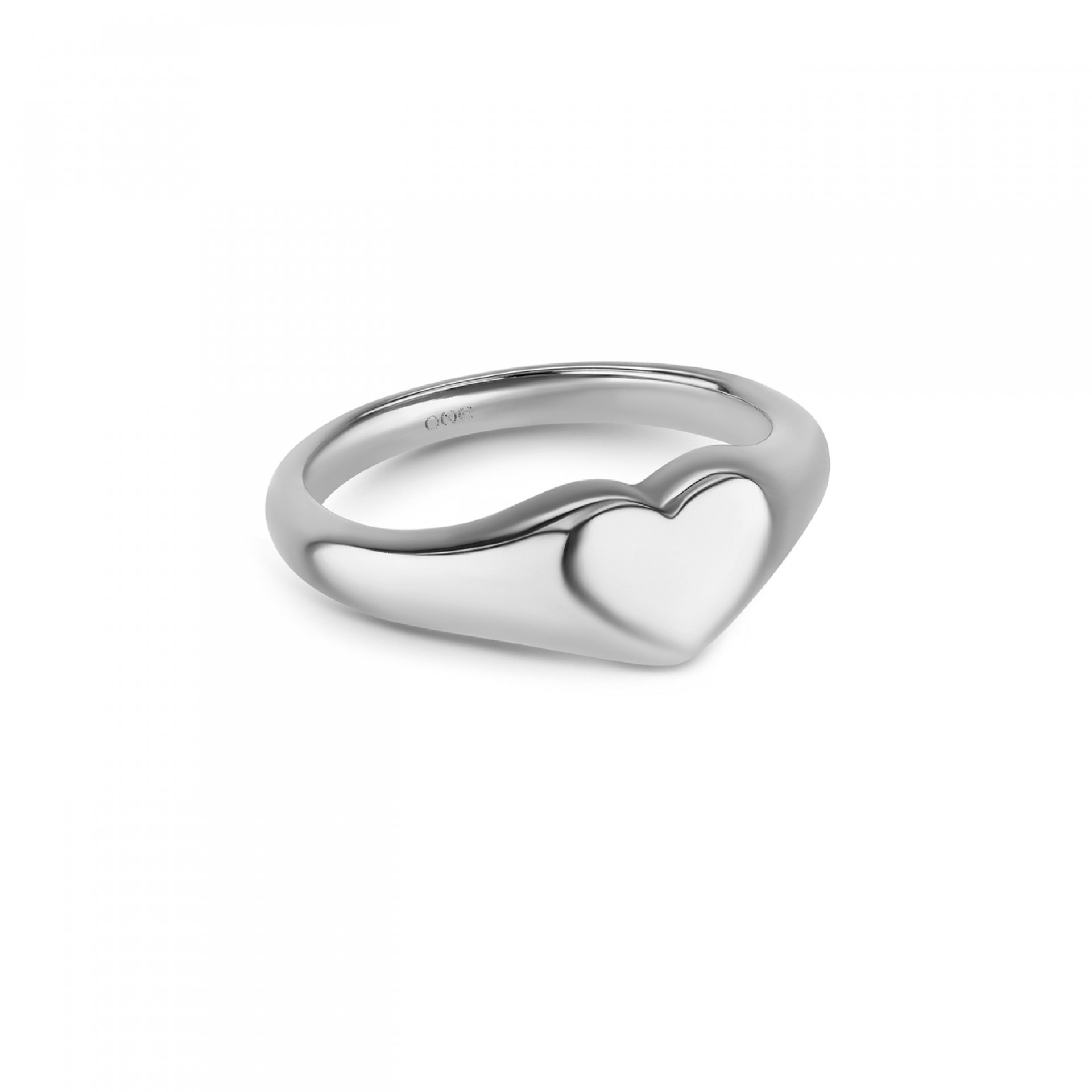 Anel Crazy Heart Silver