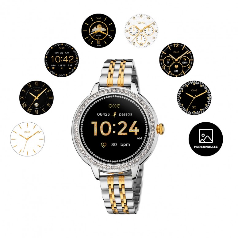 Mini Spark Bicolor Link Smartwatch