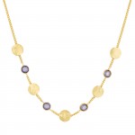 Colar Bella Golden & Color Stones