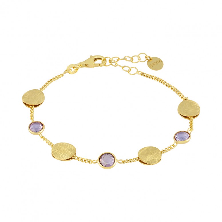 Golden & Color Stones Bracelet