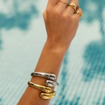 Coralia Golden Bracelet
