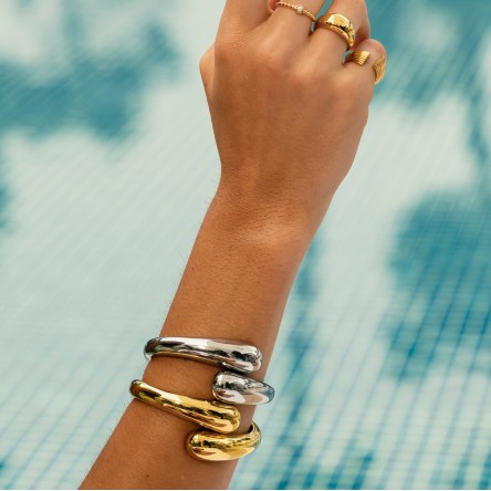 Coralia Golden Bracelet