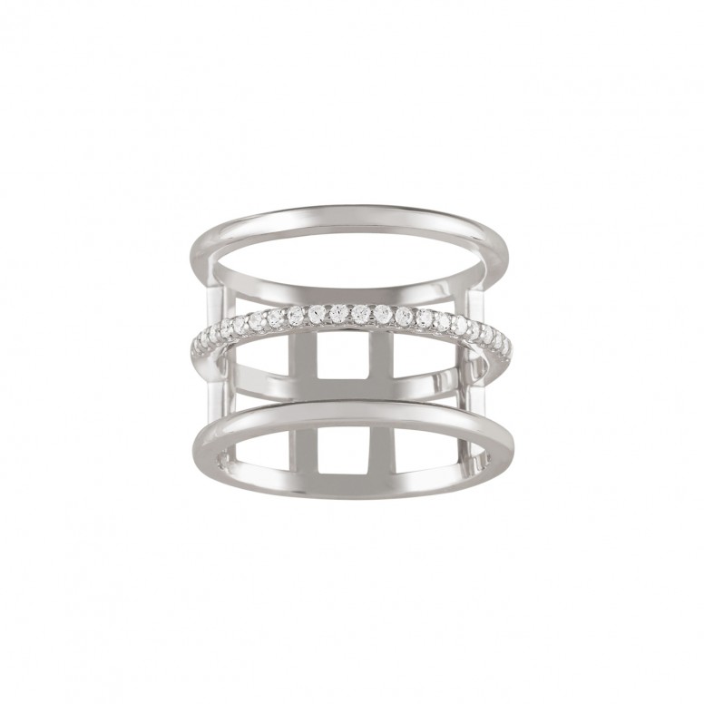 Anillo Glow Triple Wire