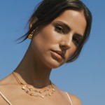 Colar Bella Golden & Color Stones