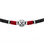 Pulsera Marine Ancla Negra y Roja