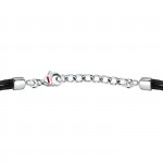 Pulsera Marine Ancla Negra y Roja