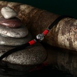 Pulsera Marine Ancla Negra y Roja