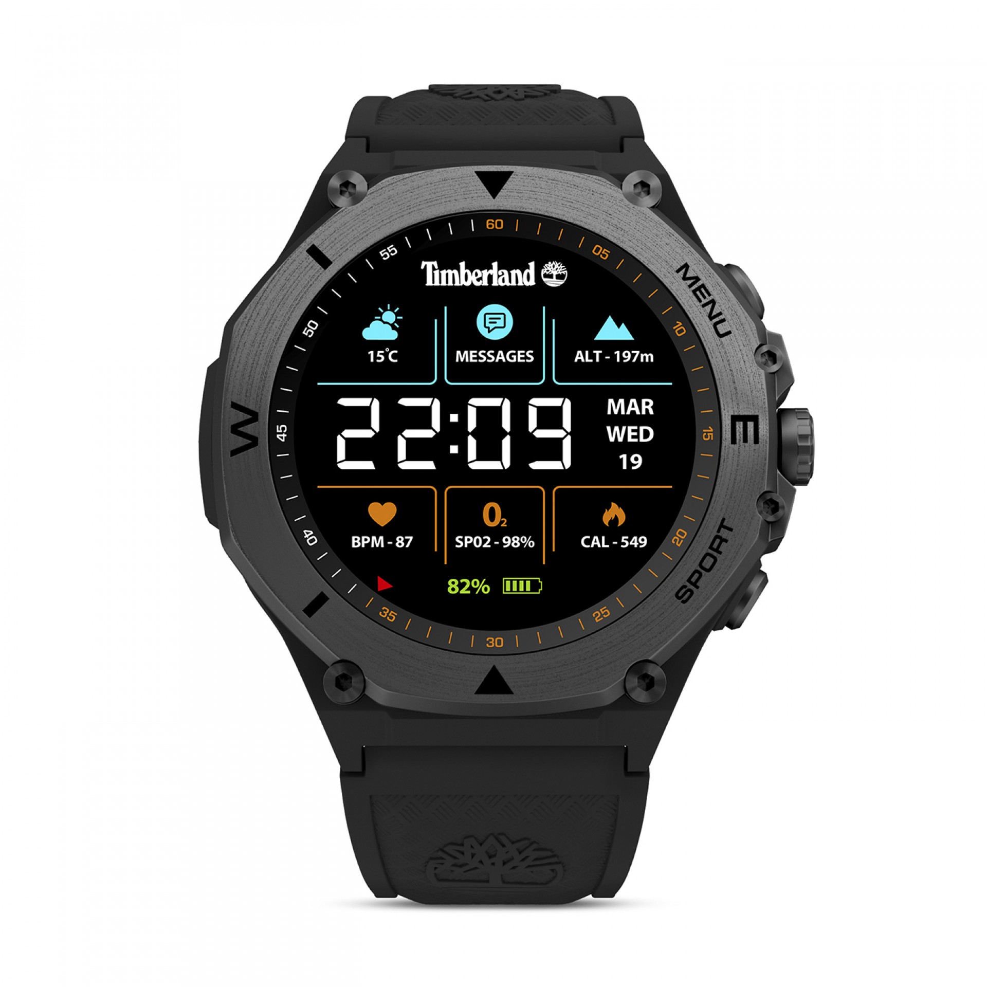 Relógio Smartwatch Trail Force S2 Preto