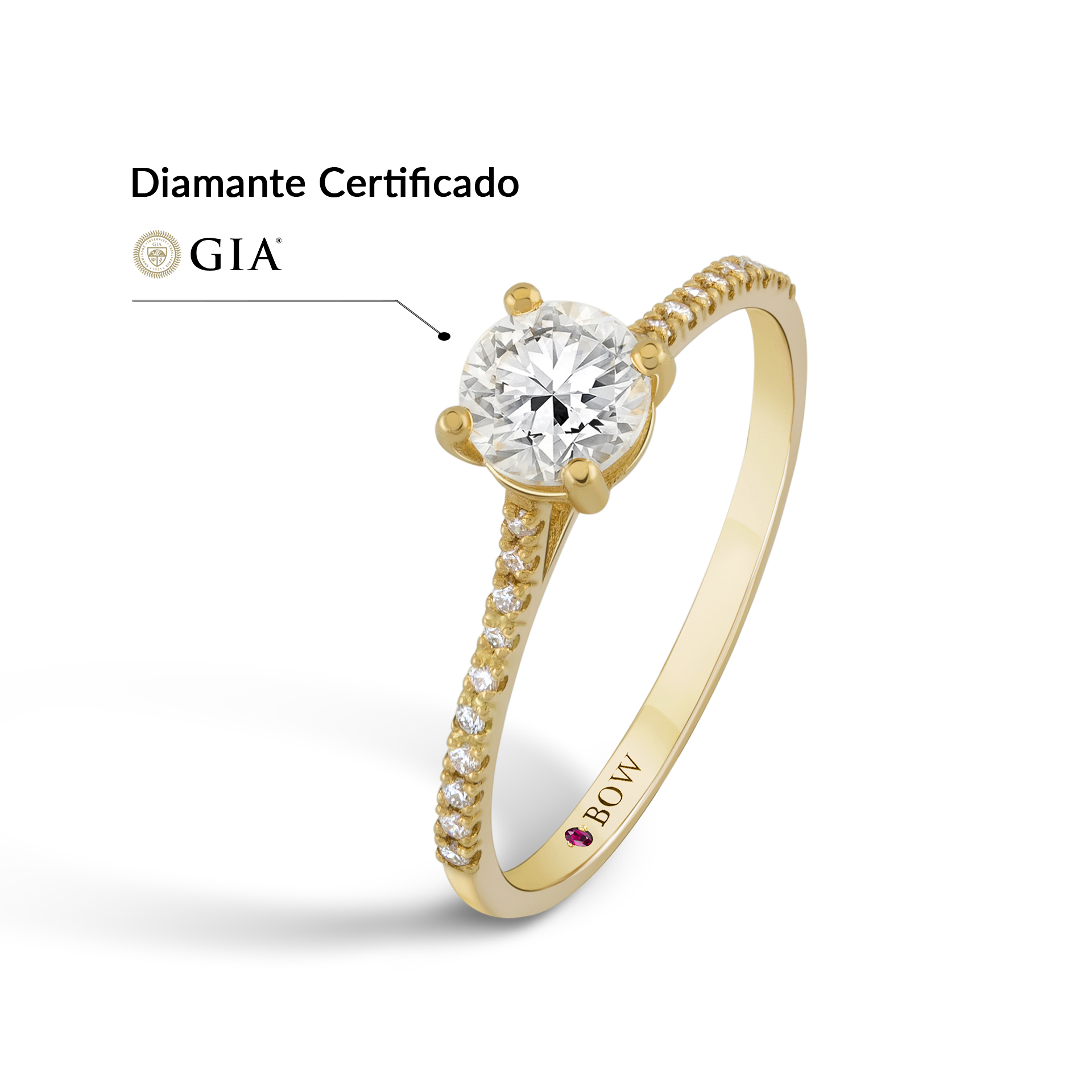 Anillo Mariah Oro 18K Diamantes