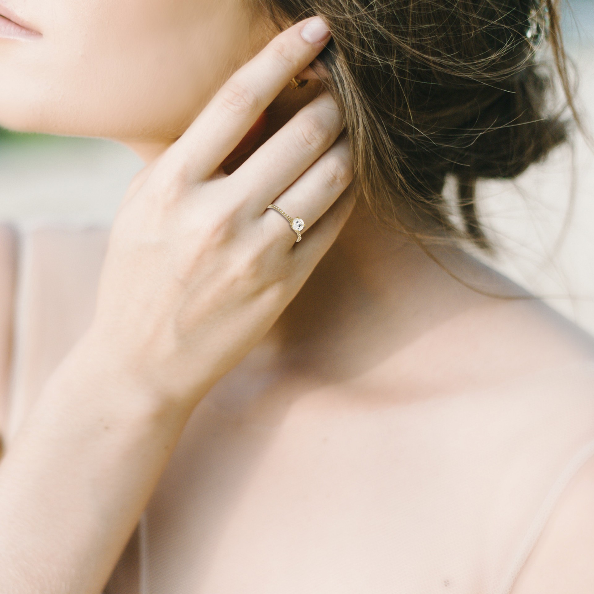 Anillo Mariah Oro 18K Diamantes