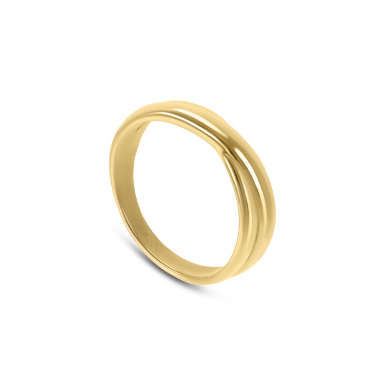 Anel London 42 Golden