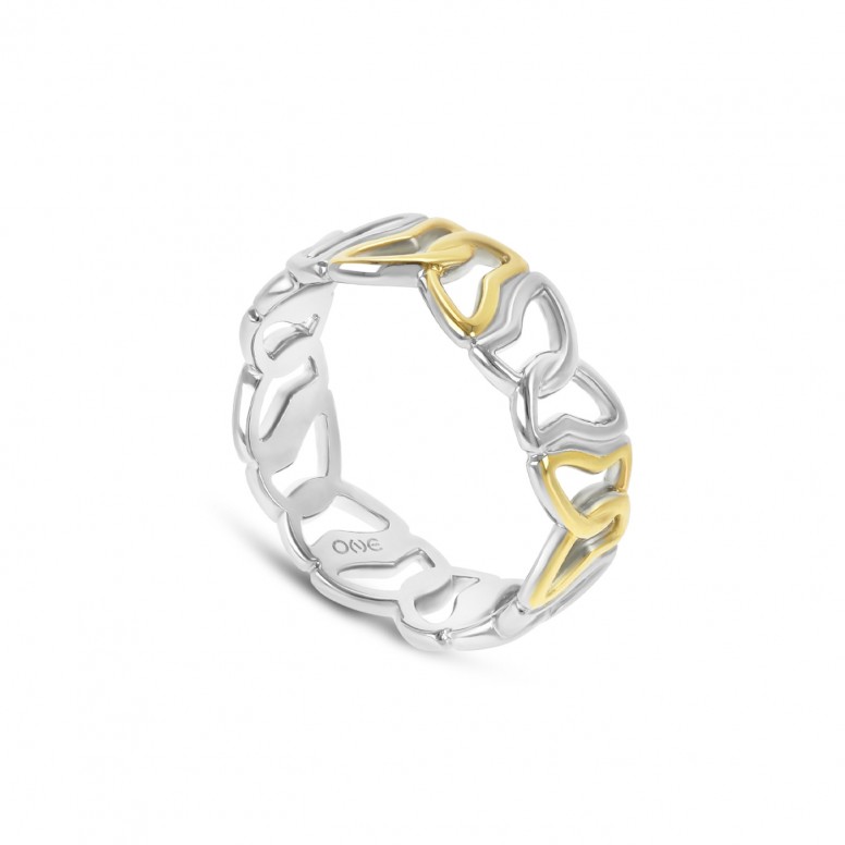 Anillo Butterfly Bicolor