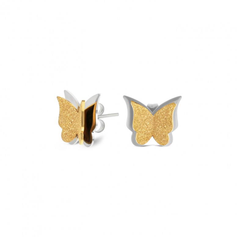 Pendientes Butterfly Bicolor