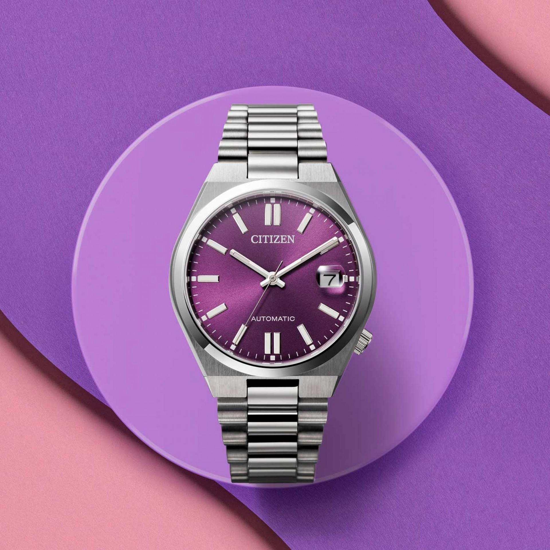 Relógio Tsuyosa Roxo
