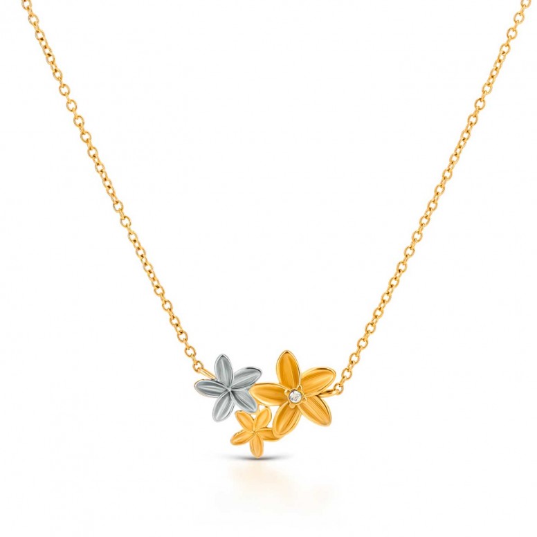 Fleur Bicolor Necklace