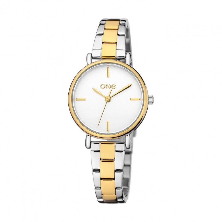 Set Reloj Iconic Bicolor
