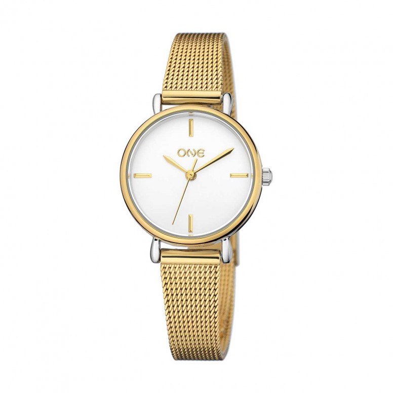 Set Reloj Iconic Bicolor