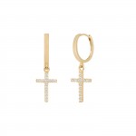 Argolas Classy Faith Cruz