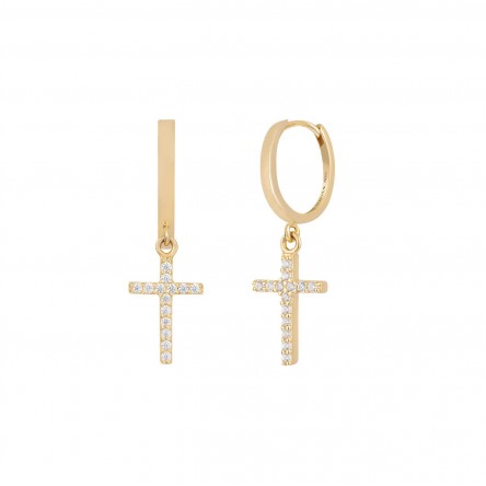 Argolas Classy Faith Cruz