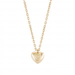 Collar Oro 14K Plain Heart