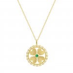 Collar Lucky Green Clover