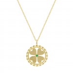 Collar Lucky Green Clover