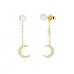Pendientes Bright Moon & Pearls