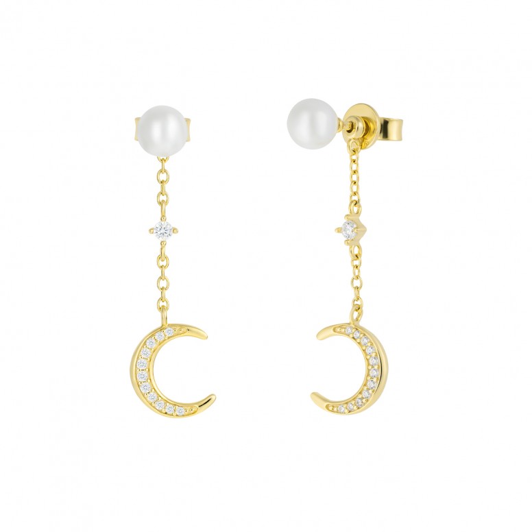 Pendientes Bright Moon & Pearls