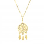 Collar Gold Dream Catcher