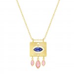 Collar Blue & Rose Protection Eye