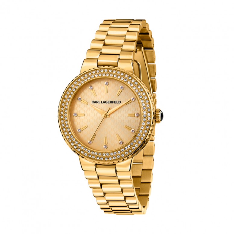 Rel�gio Kaiser Dourado