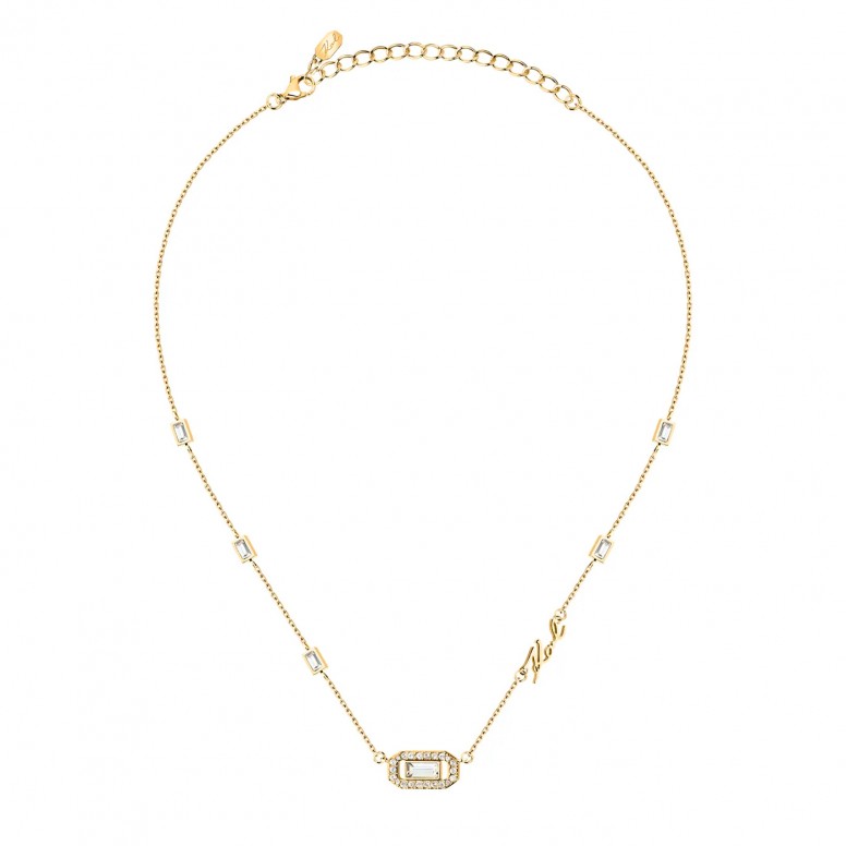 Collar Crystals Dorado