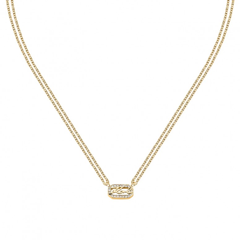 Collar Crystals Dorado