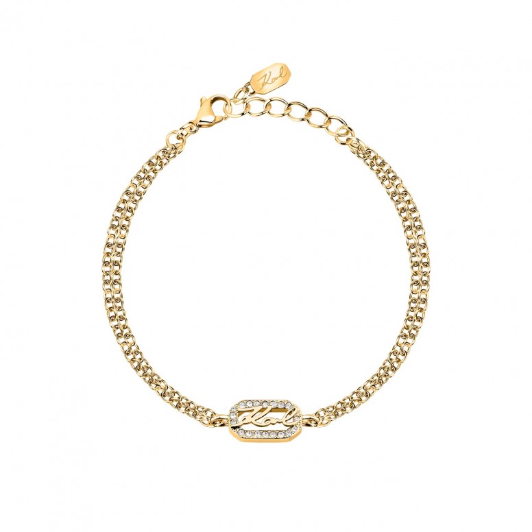 Pulsera Crystals Dorada